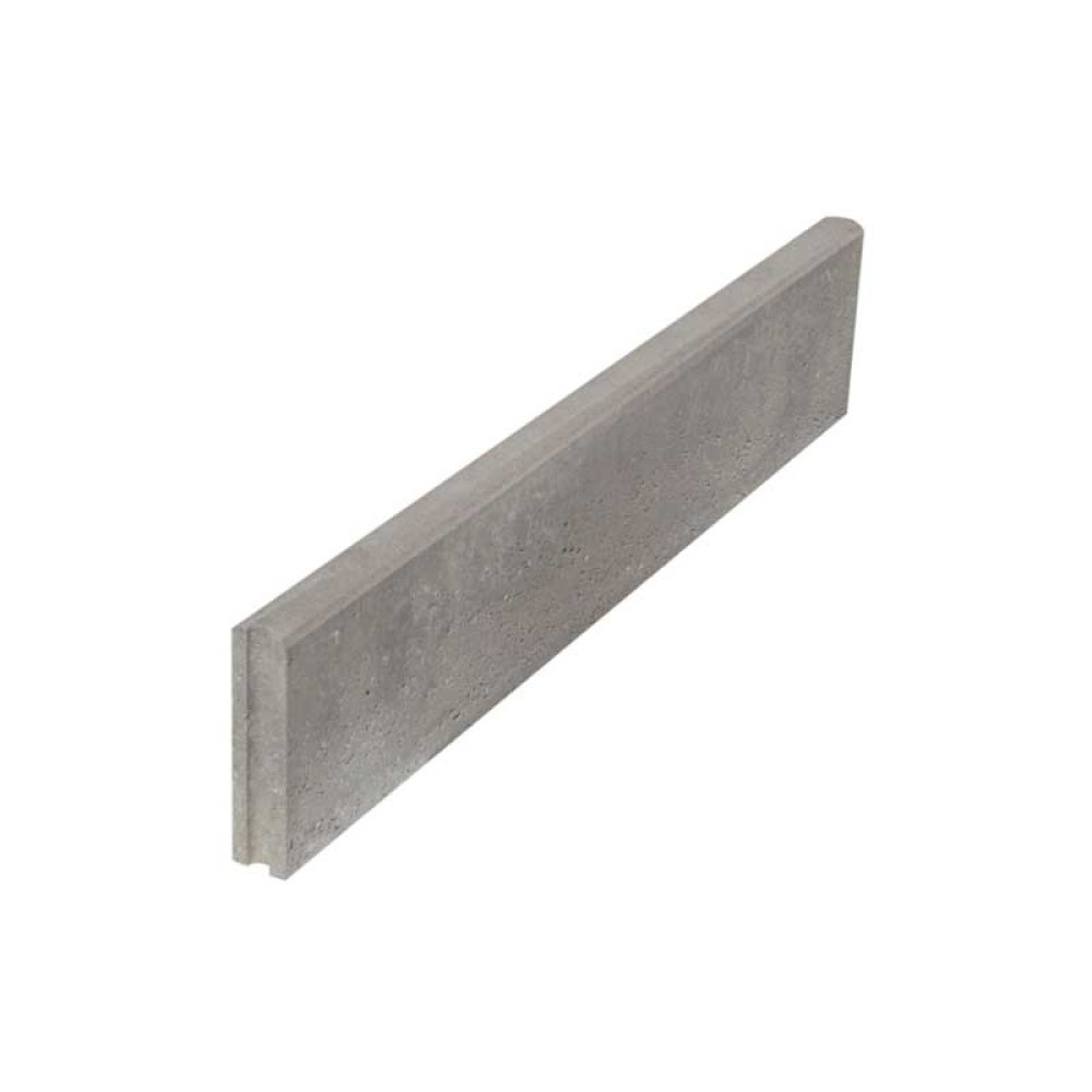 Leier kerti szegélykő 100×5×20, szürke